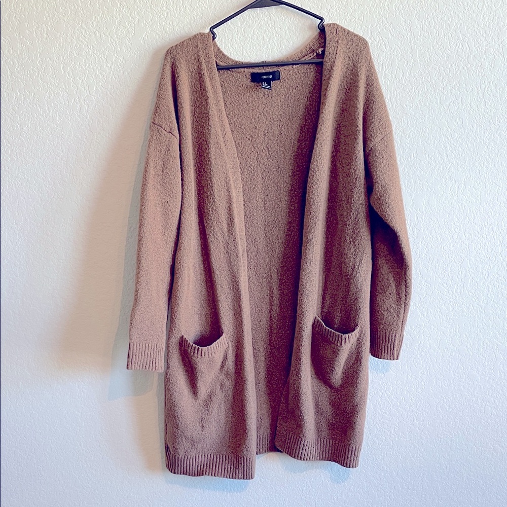 Forever 21 Tan Women's Cardigan